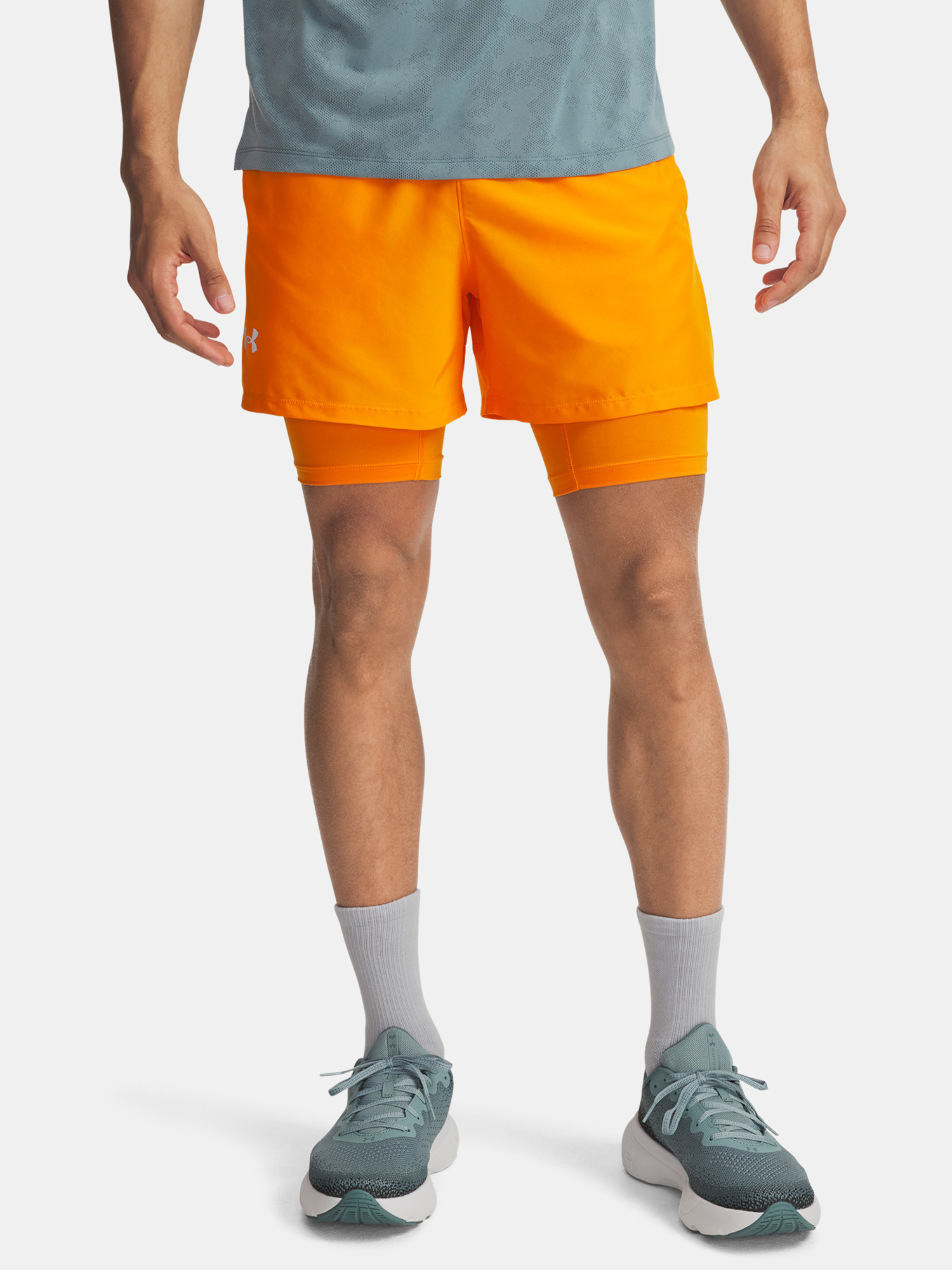 Pánské šortky Under Armour UA LAUNCH 5'' 2-IN