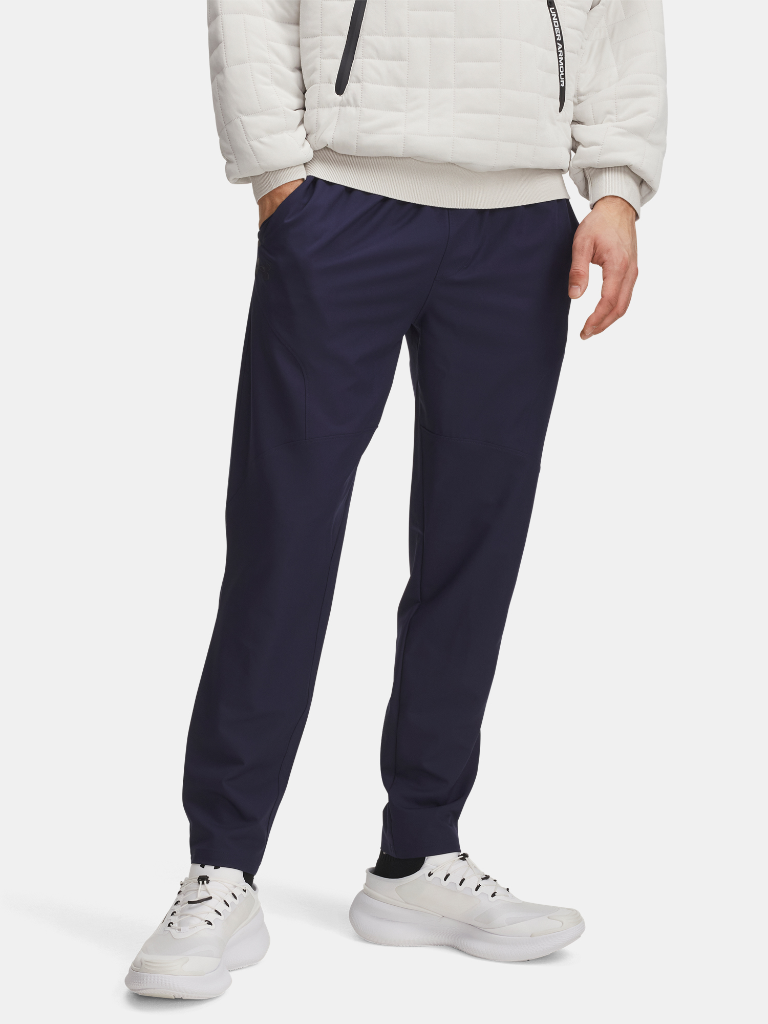 Pánské sportovní kalhoty Under Armour UA Unstoppable Tapered Pants-BLU - Pánské