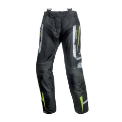 Pánské textilní moto kalhoty Spark Mizzen černá-fluo M
