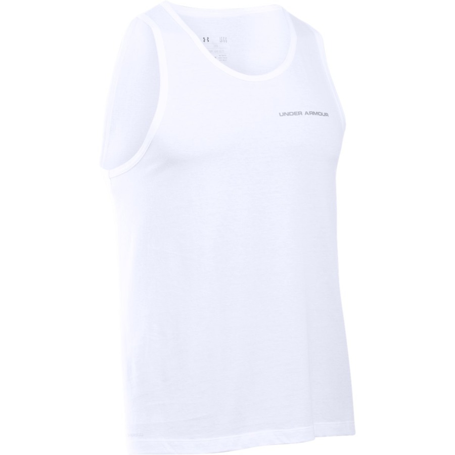 Pánské tílko Under Armour Charged Cotton Tank Solitude S