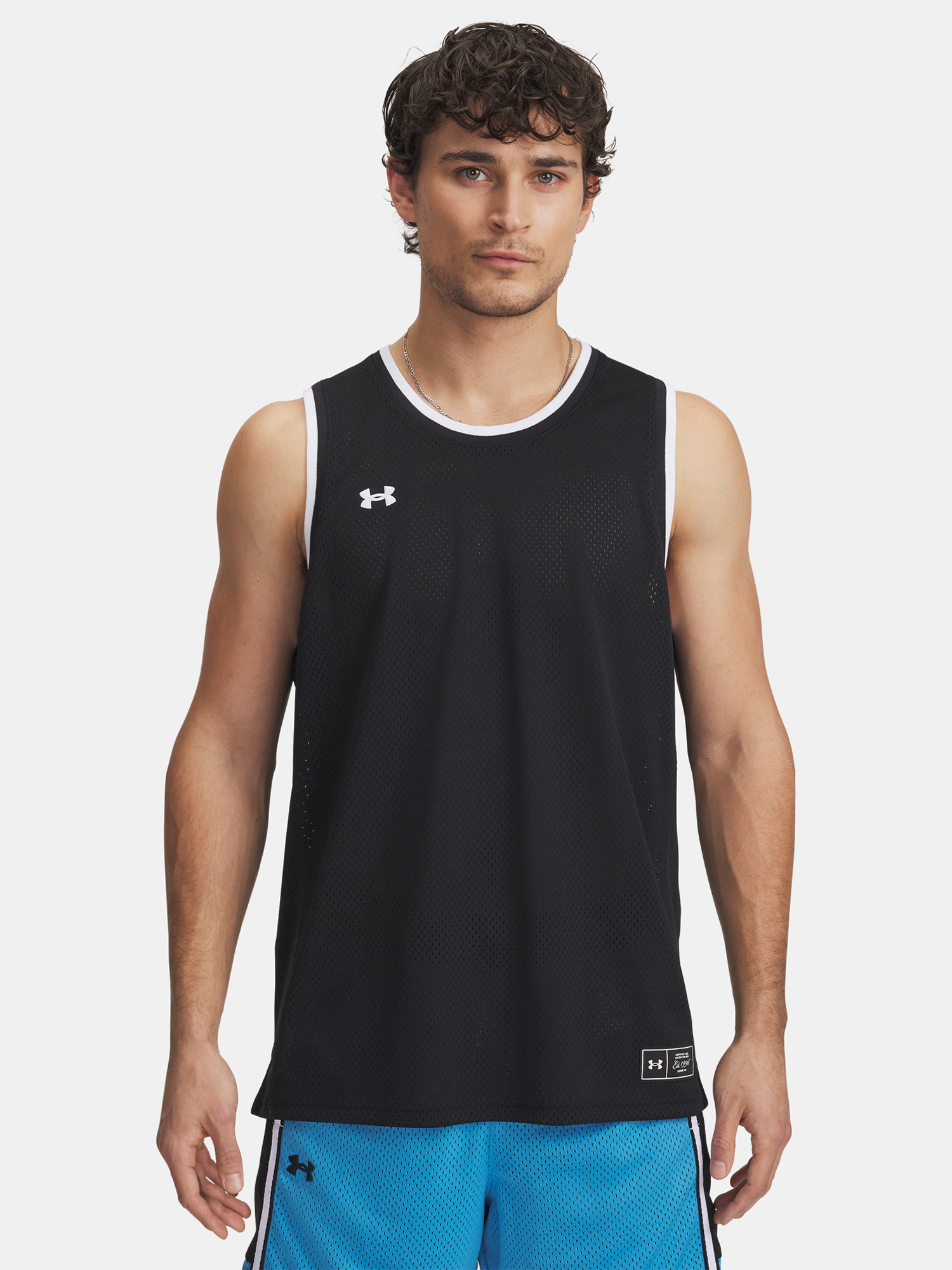 Pánské tílko Under Armour UA Zone Pro Mesh Tank-BLK - Pánské