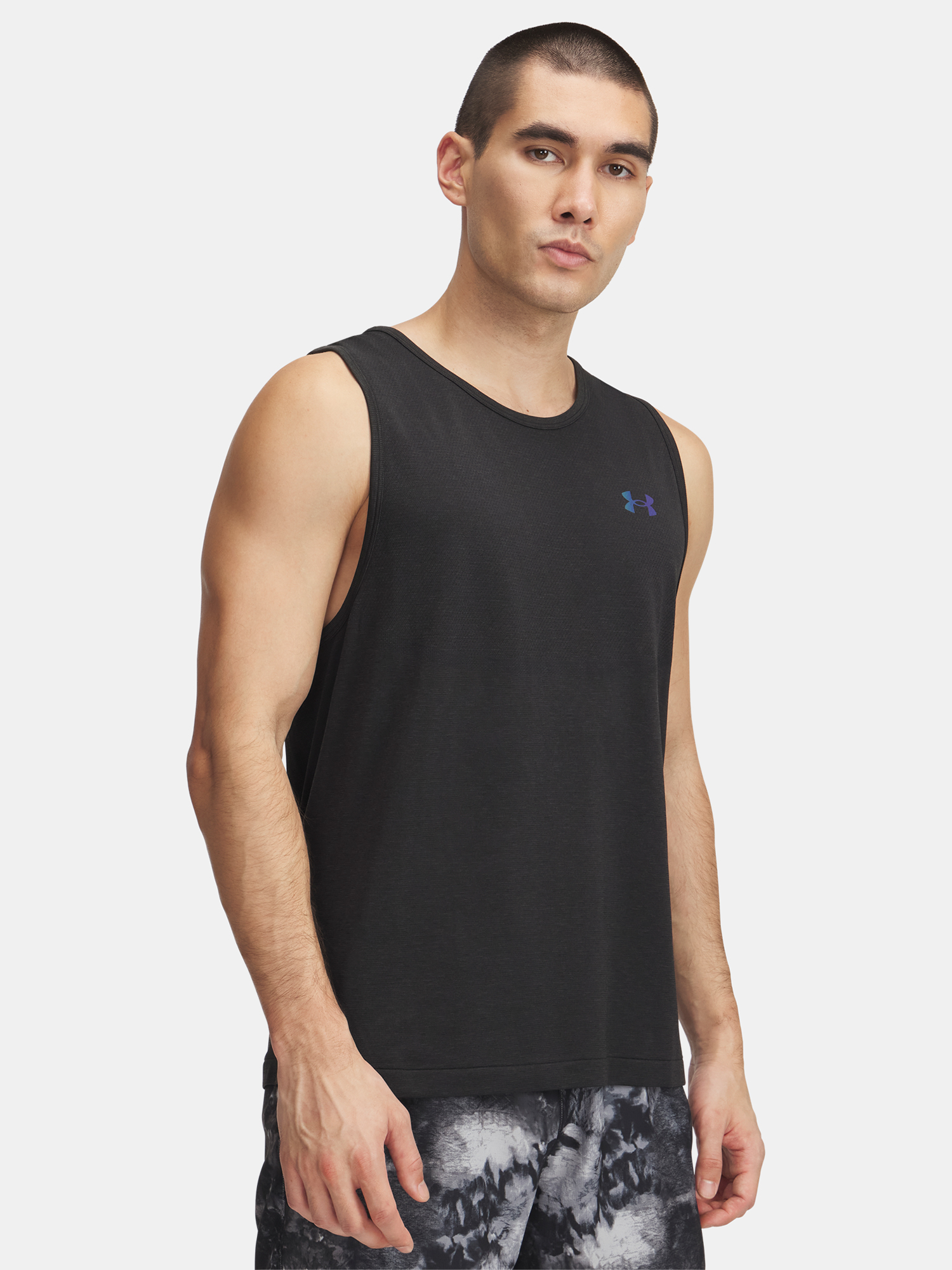 Pánské tílko Under Armour Vanish Elite Seamless Tank-BLK - Pánské