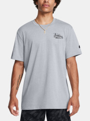 Pánské tričko Under Armour Curry HW Verbiage Tee 2-GRY - Pánské