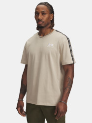 Pánské tričko Under Armour UA Icon HWT Tee Taping-BRN - Pánské