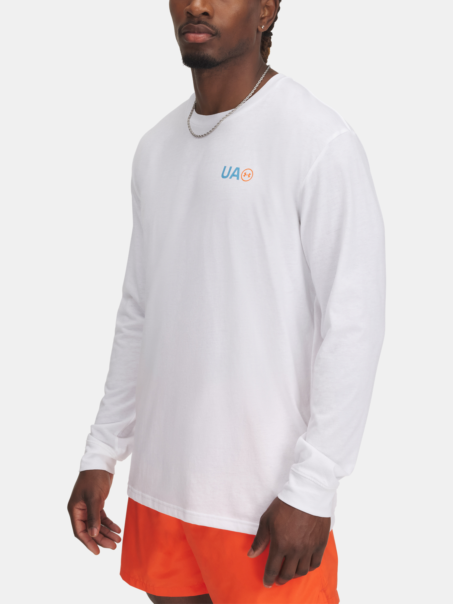 Pánské tričko Under Armour UA M WORKWEAR LOGO LS - Pánské