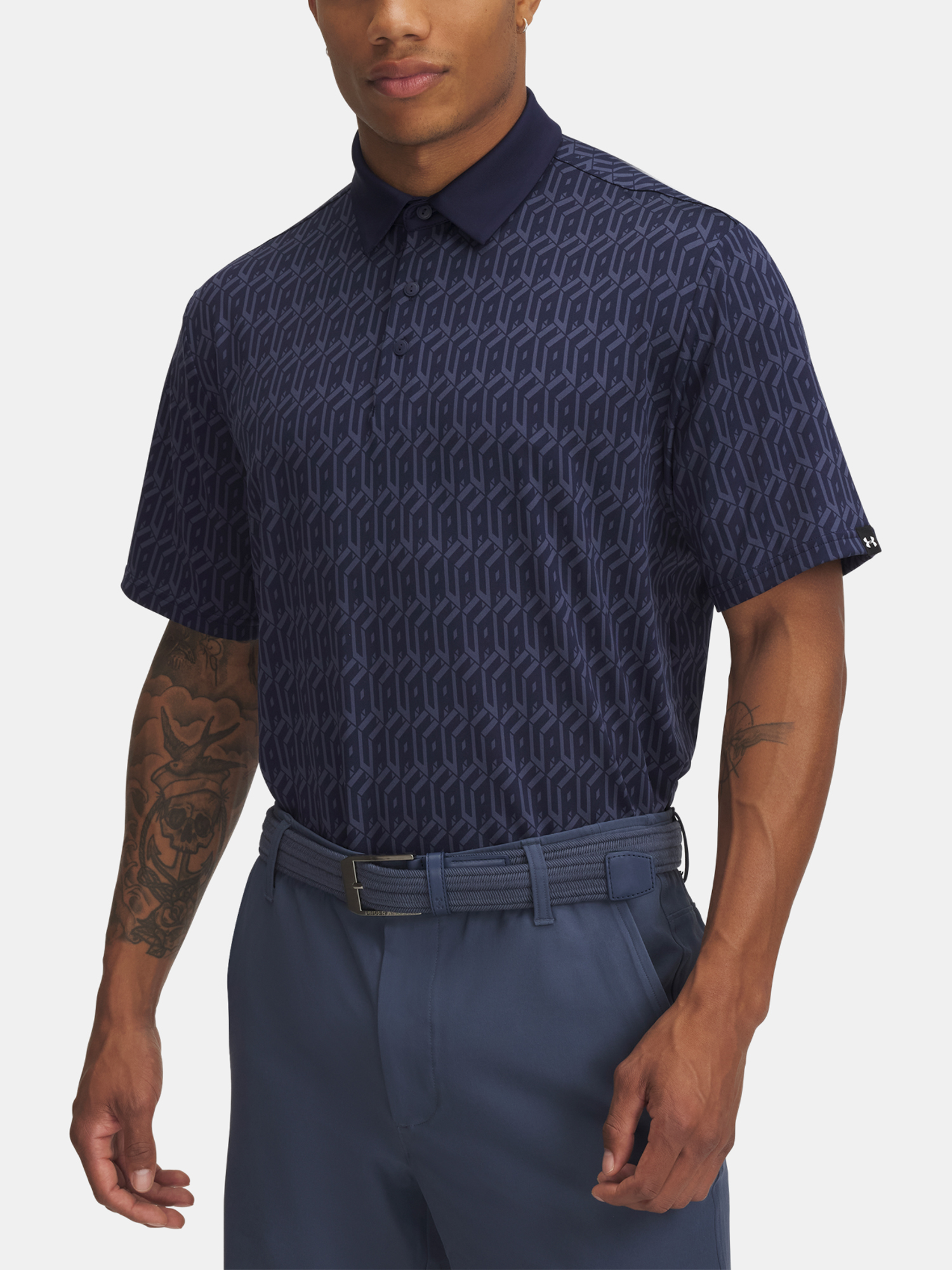 Pánské tričko Under Armour UA Plyoff 3.0 Prntd Polo LB - Pánské
