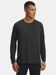 Pánské triko Under Armour UA TRAIL RUN Wool LS-BLK