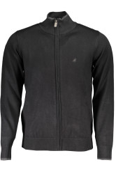 Pánský černý cardigan US Grand Polo