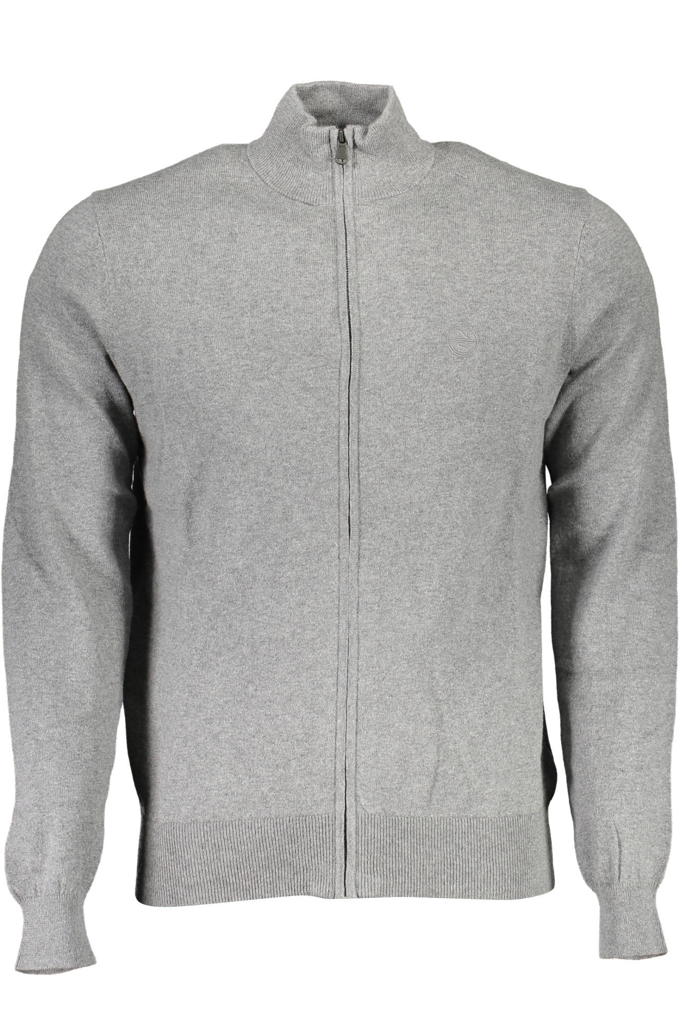 Pánský šedý cardigan North Sails