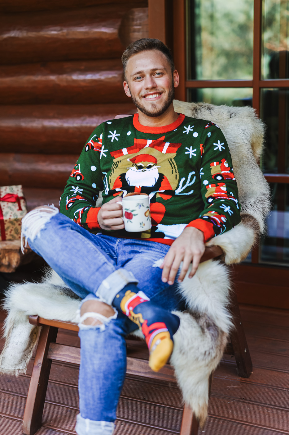 Pánský svetr Merry Ride Frogies