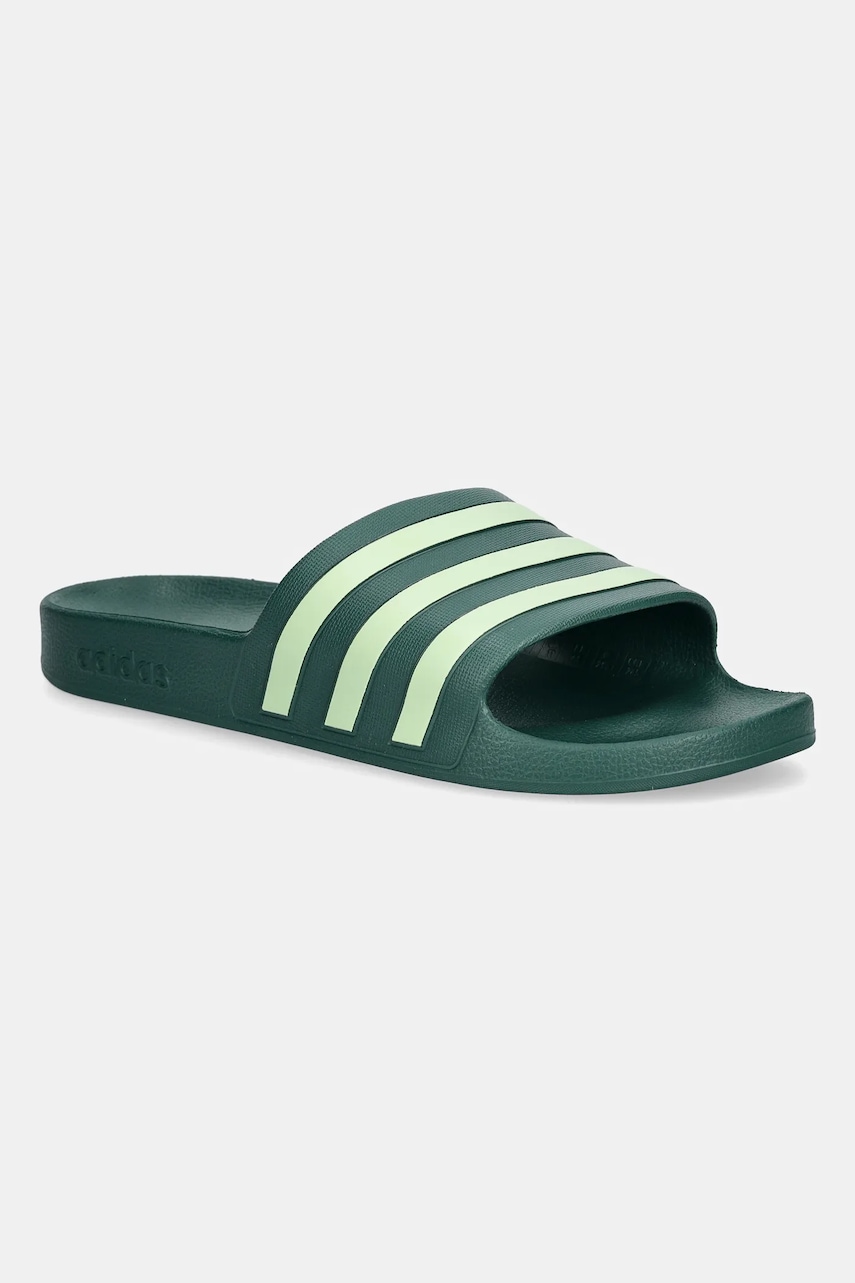 Pantofle adidas Adilette Aqua pánské, zelená barva, JS1128