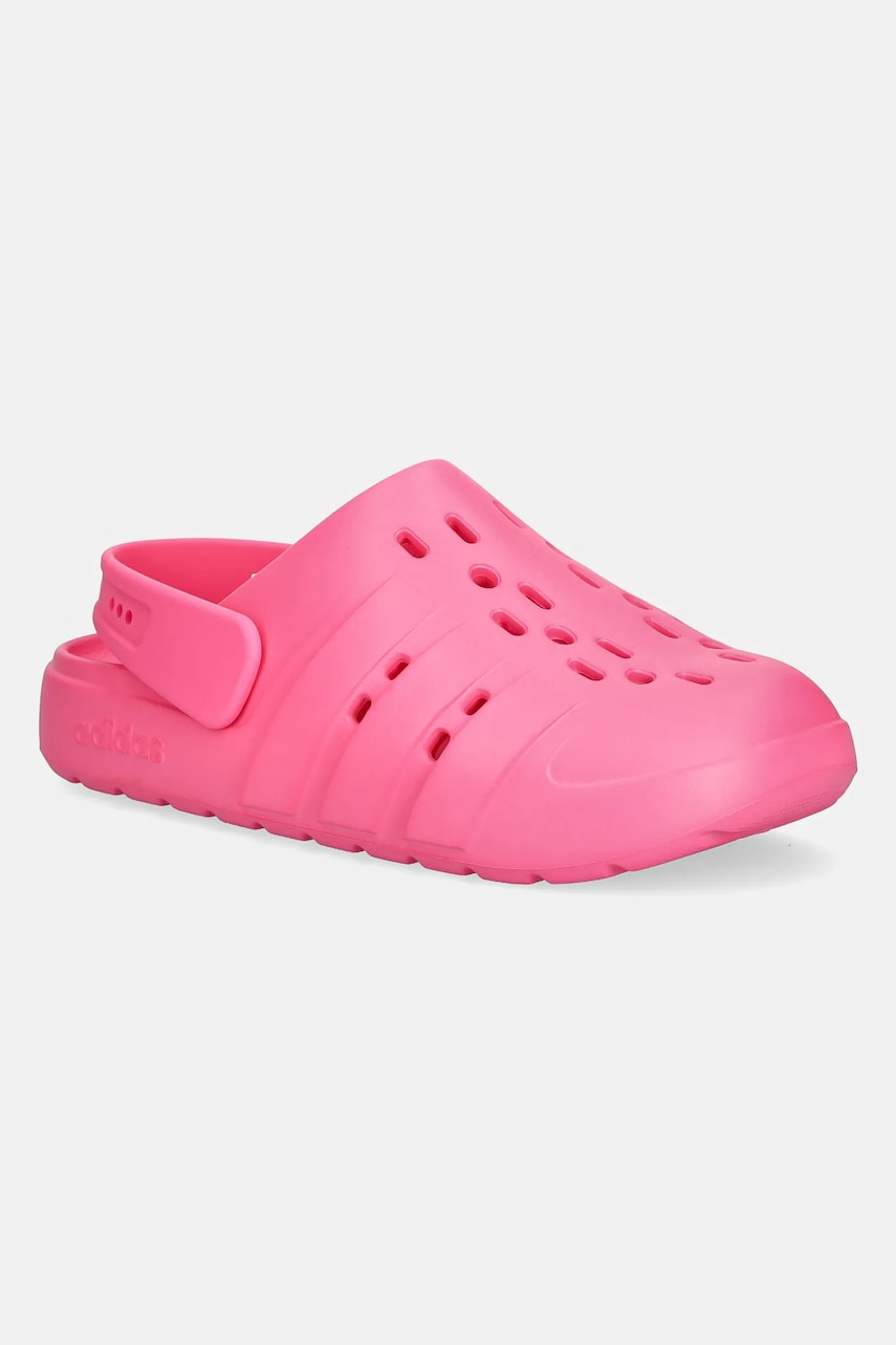 Pantofle adidas Adilette Clog 2.0 dámské, růžová barva, JR1260