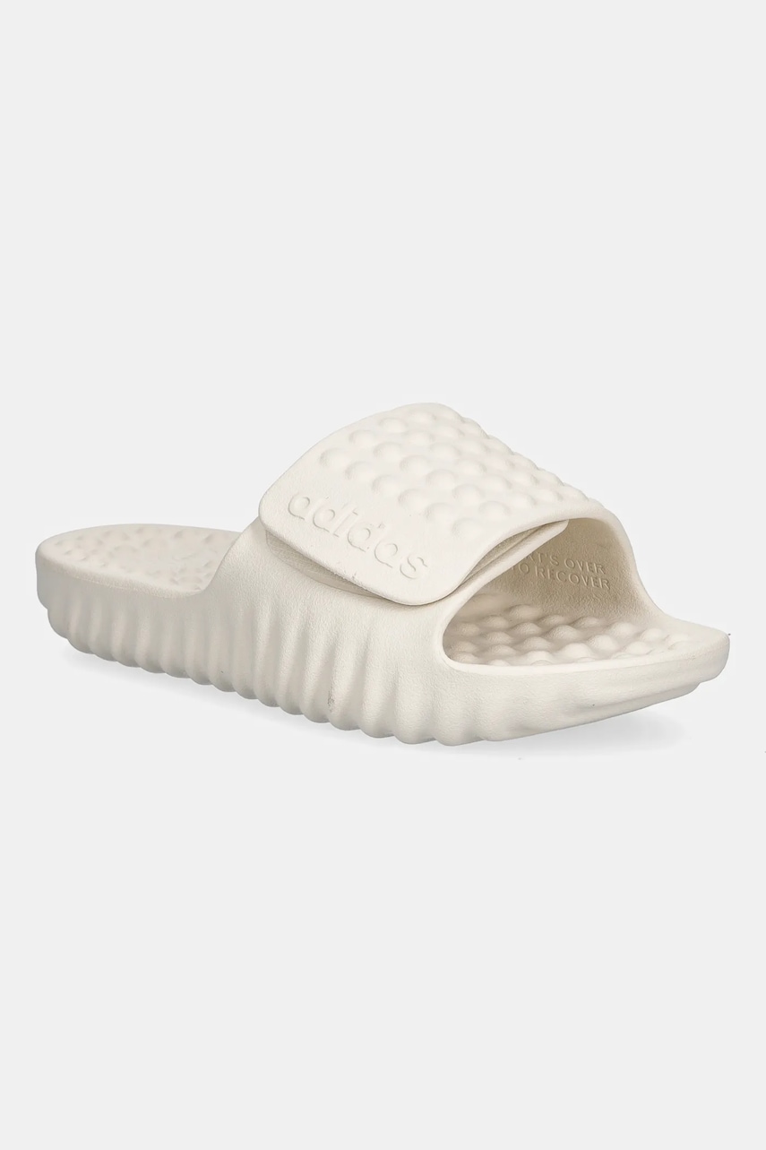 Pantofle adidas Adissage 360Rec dámské, béžová barva, JQ8057