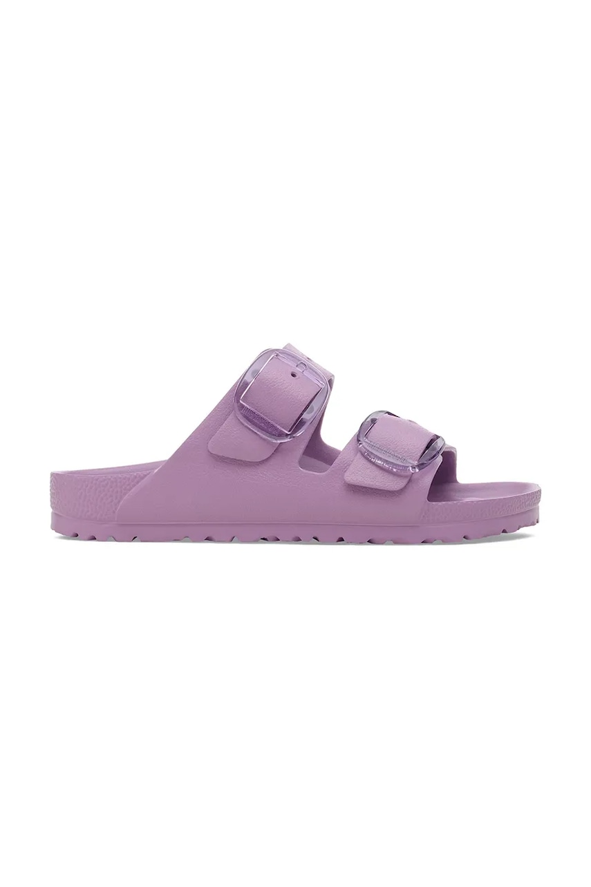 Pantofle Birkenstock Arizona Big Buckle EVA dámské, fialová barva, 1030412