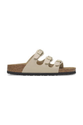 Pantofle Birkenstock Florida BF dámské, béžová barva, 1029265
