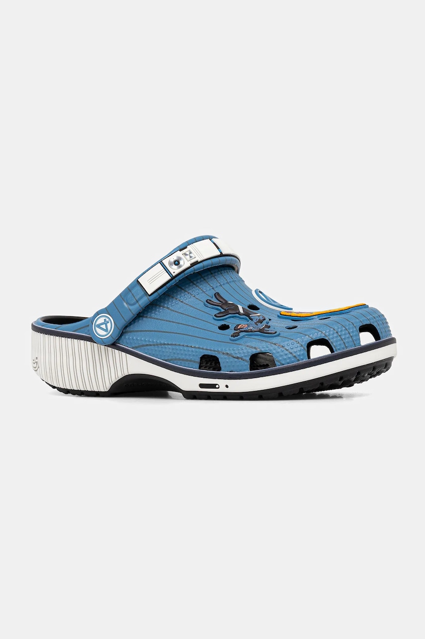 Pantofle Crocs Classic Fantastic 4 Clog modrá barva, 211481