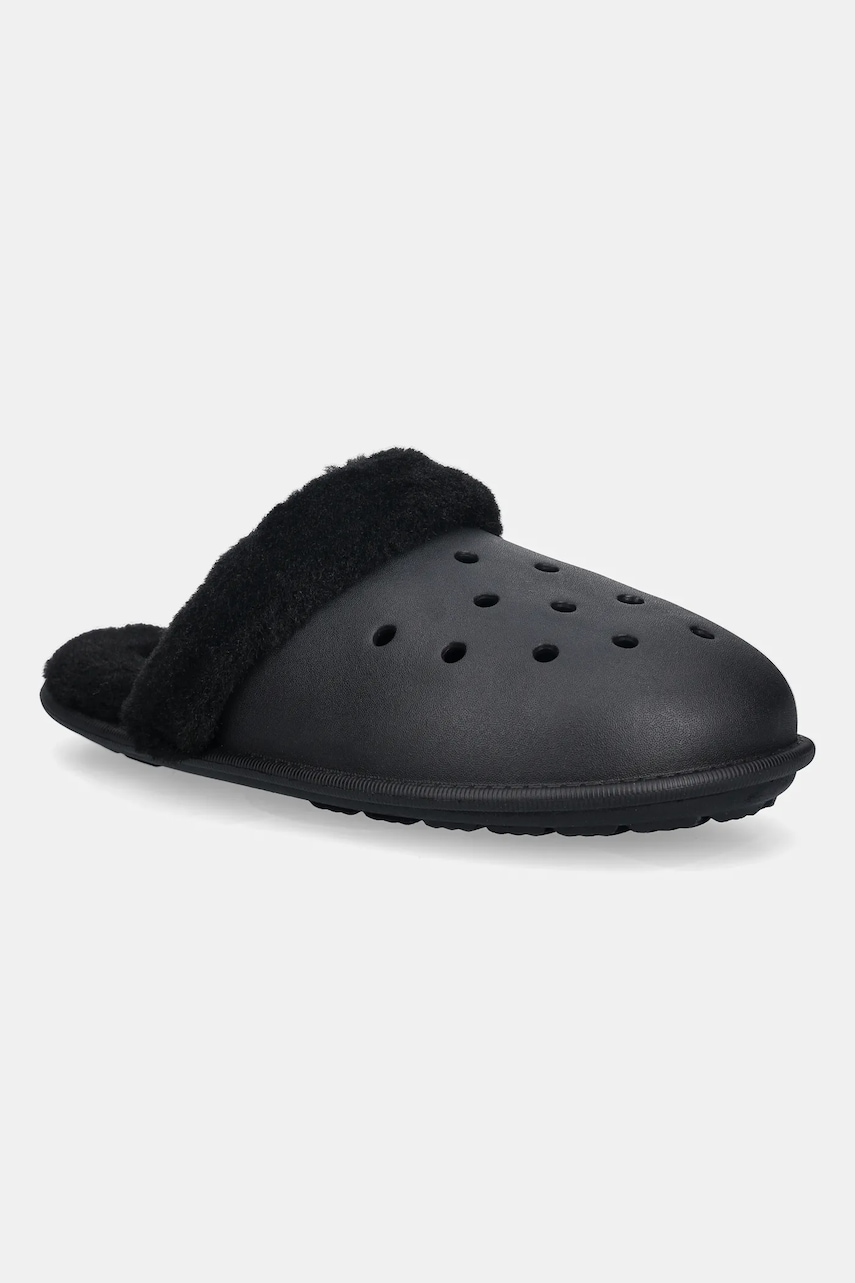 Pantofle Crocs Classic Fuzz Scuff