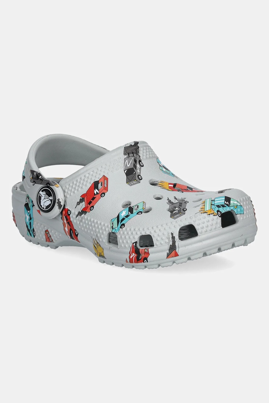 Pantofle Crocs CLASSIC RACE CARS GRAPHIC CLOG KIDS