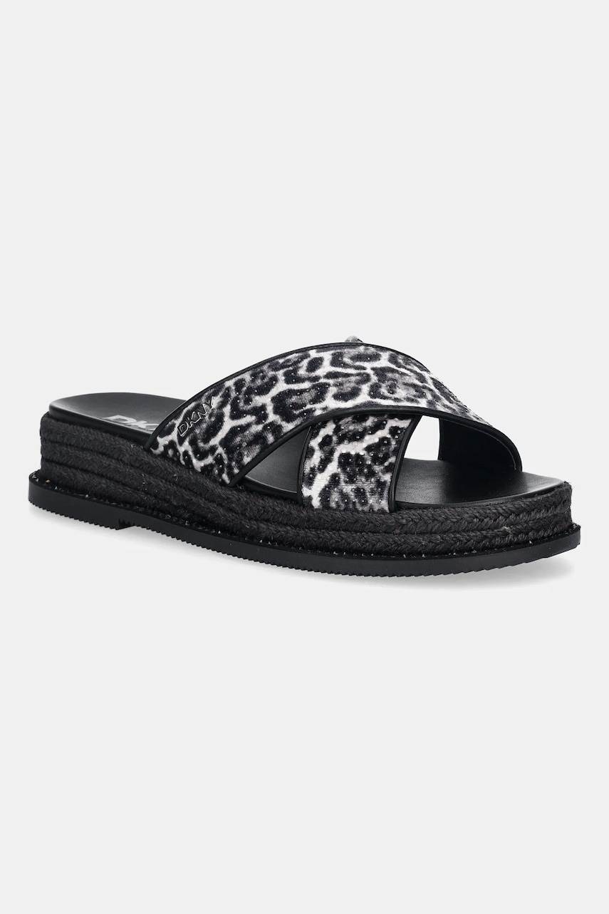 Pantofle Dkny Berris dámské, černá barva, K1699064