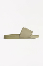 Pantofle Karl Lagerfeld KONDO pánské, zelená barva, KL70009A