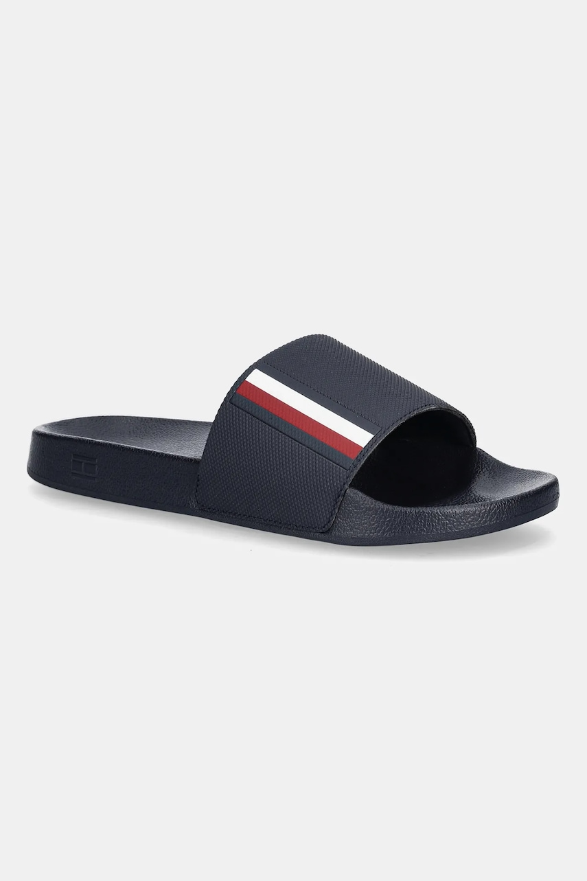 Pantofle Tommy Hilfiger CORPORATE TEXTURED POOL SLIDE