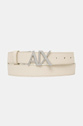 Pásek Armani Exchange dámský, béžová barva, XW001203 AF13680
