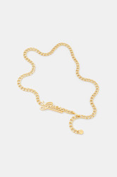 Pásek Guess dámský, zlatá barva, BW9262 P5335