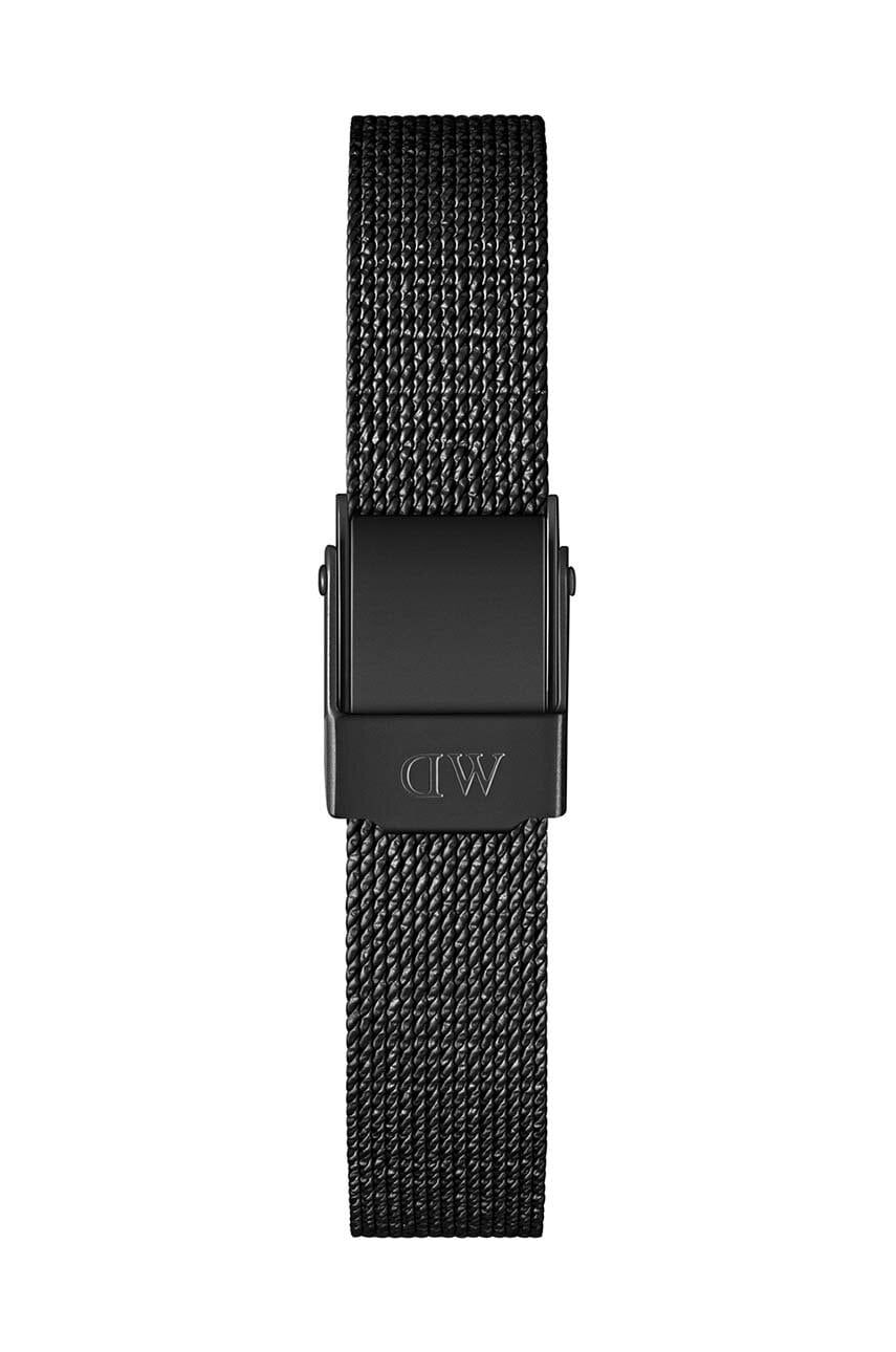 Pásek k hodinkám Daniel Wellington Quadro Petite Pressed Ashfield Black