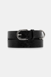Pásek Sisley dámský, černá barva, 6YHDWL036