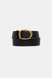 Pásek Twinset dámský, černá barva, 252TO525A