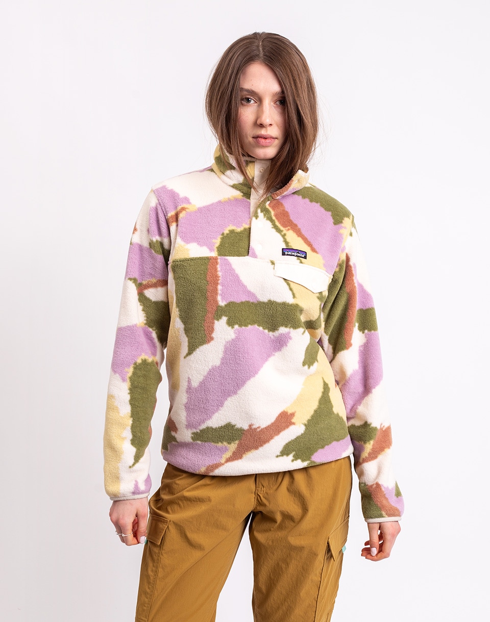 Patagonia W's LW Synch Snap-T P/O Sunshine: Natural XS