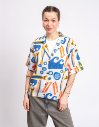 Patagonia W's Tidal Threads Shirt Sardines: Natural XS