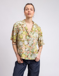 Patagonia W's Tidal Threads Shirt Shelly Shelly: Mellow Melon XS