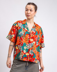 Patagonia W's Tidal Threads Shirt Tropiclimb: Hot Ember XS