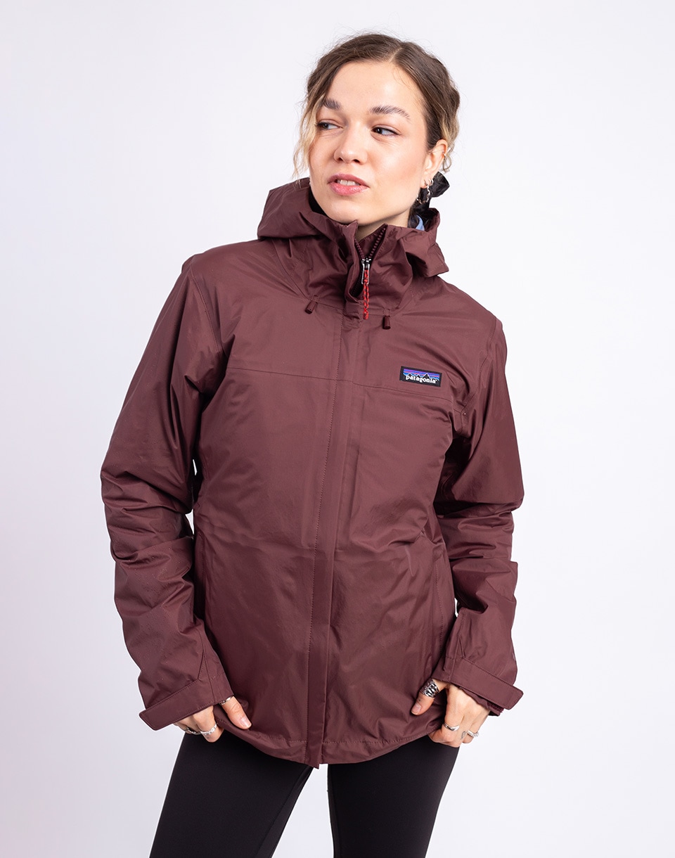 Patagonia W's Torrentshell 3L Rain Jacket Dark Ruby XS