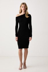 Patrizia Pepe  bodycon šaty s příměsí vlny