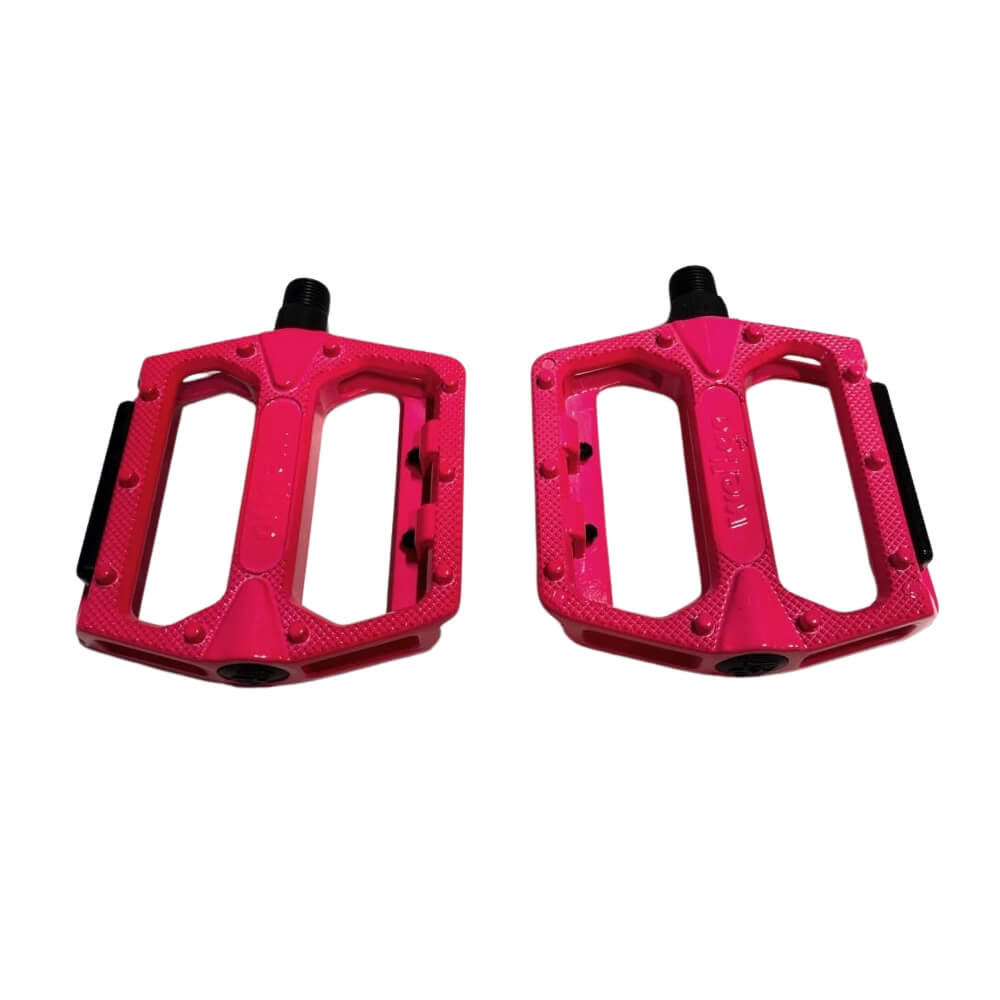 Pedály Crussis Wellgo neonově růžová