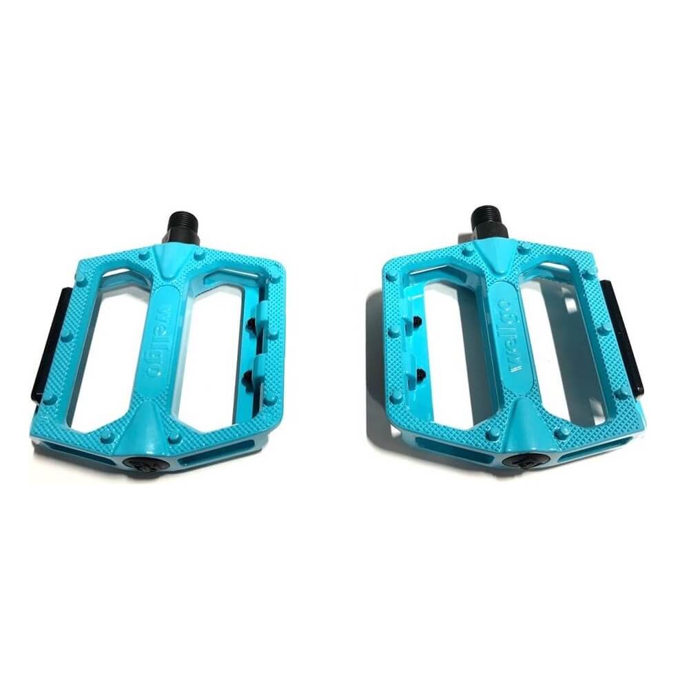 Pedály Crussis Wellgo tyrkysová