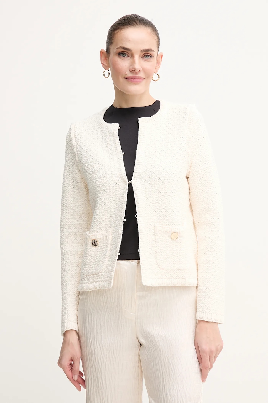 Pedro del Hierro  Bavlněný kardigan