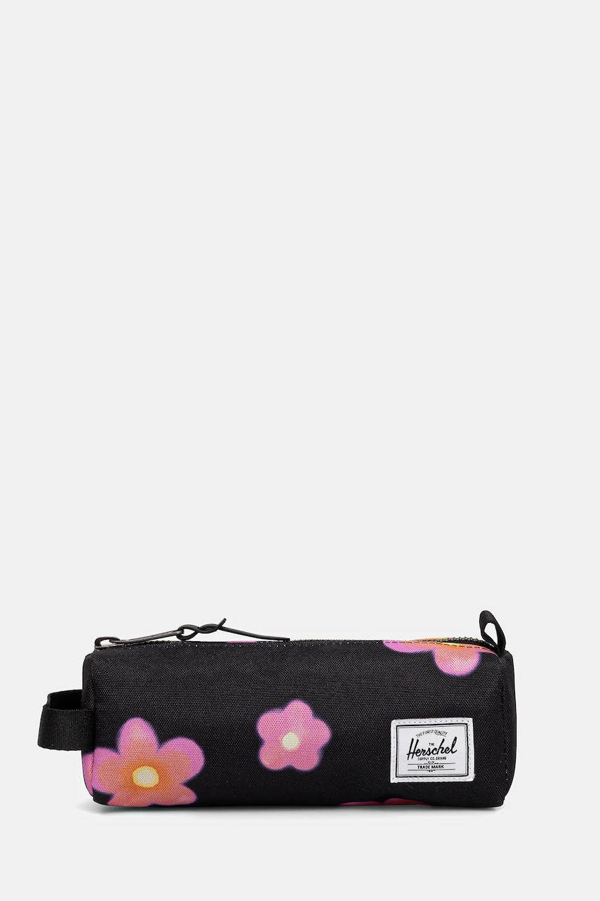 Penál Herschel Settlement černá barva, 30073-06821-OS