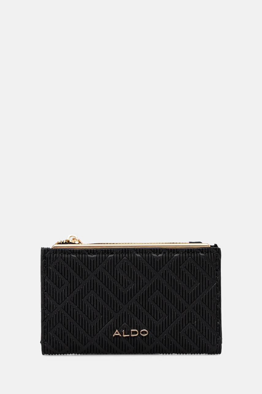 Peněženka Aldo dámská, černá barva, MERECLYA.009