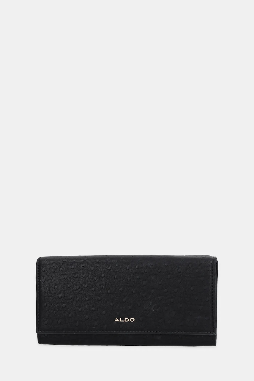 Peněženka Aldo dámská, černá barva, WYLABERIA.001
