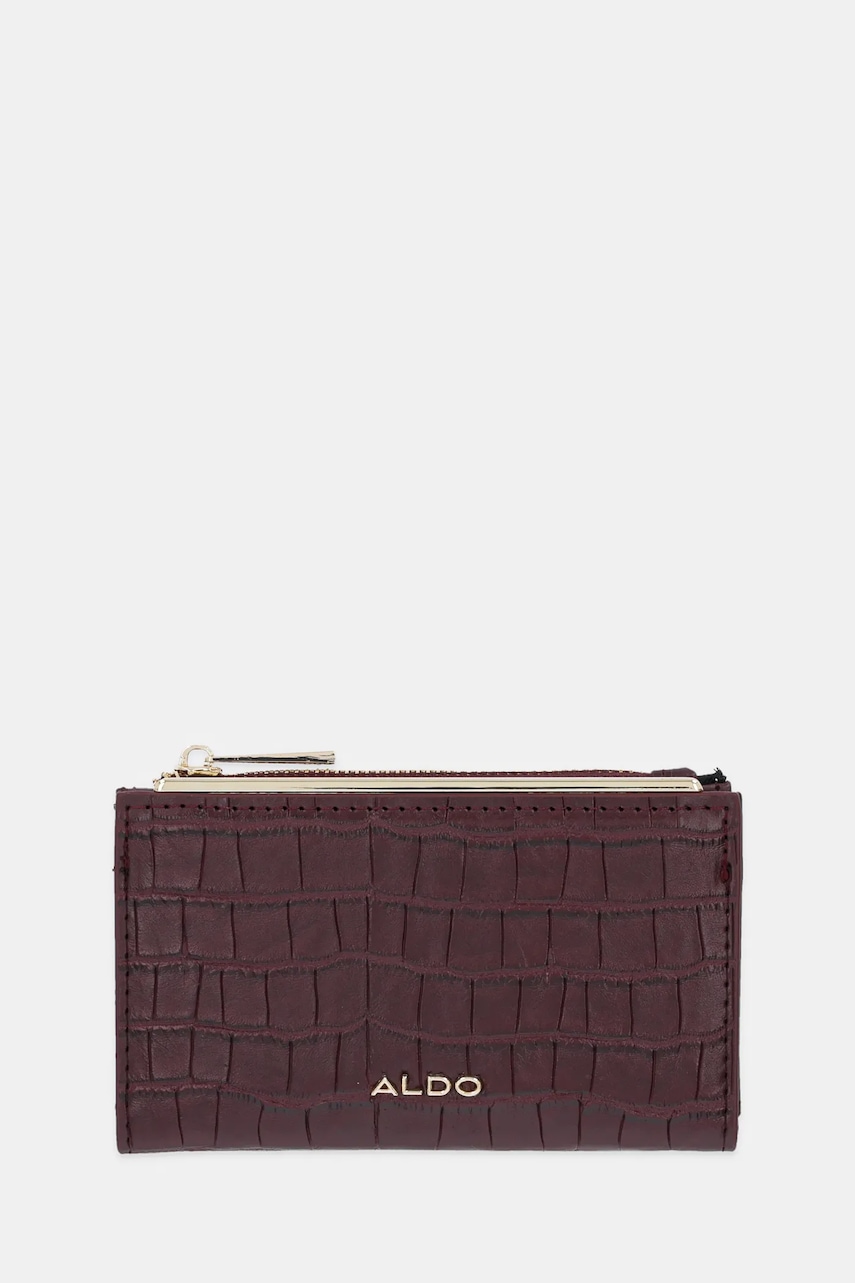 Peněženka Aldo dámská, vínová barva, MERECLYA.609
