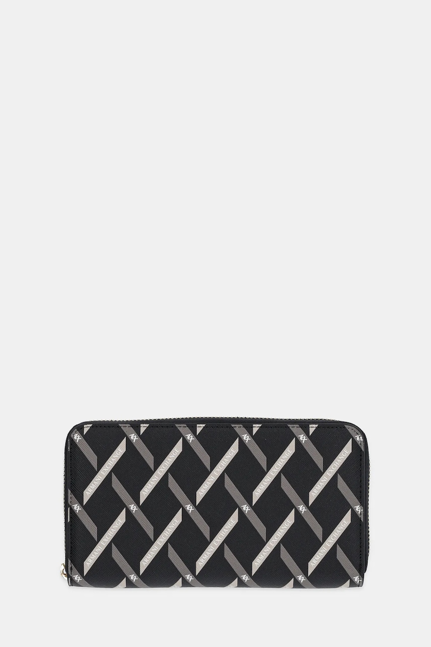 Peněženka Armani Exchange dámská, černá barva, XW000359 AF17155