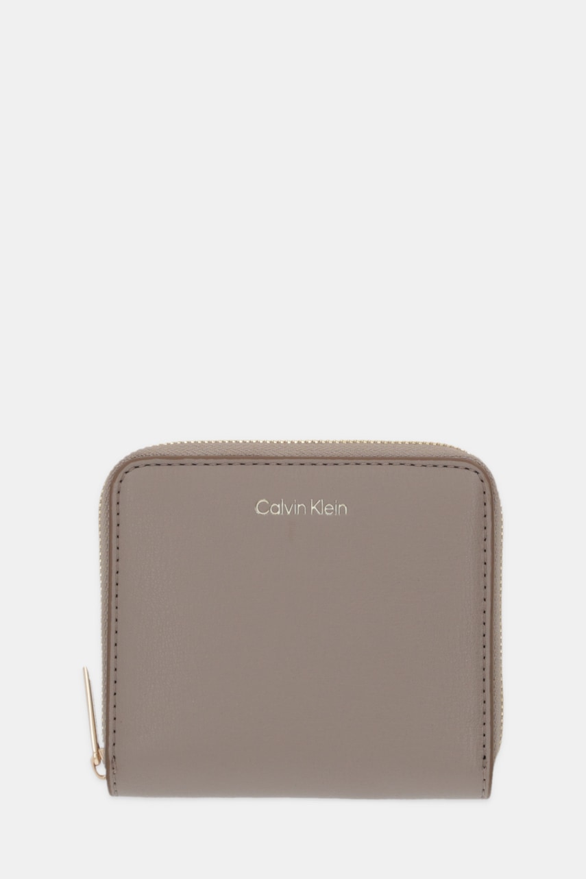 Peněženka Calvin Klein dámská, béžová barva, LV04F1120G