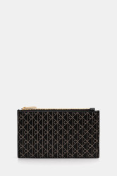 Peněženka Calvin Klein dámská, černá barva, LV04F1084G