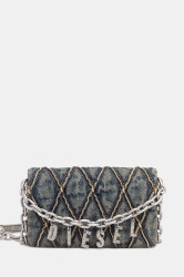 Peněženka Diesel CHARM-D CHARM-D dámská, modrá barva, X10281.P5570