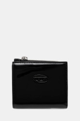 Peněženka Diesel PLAY PLAY BI FOLD ZIP L dámská, černá barva, X10433.P6255