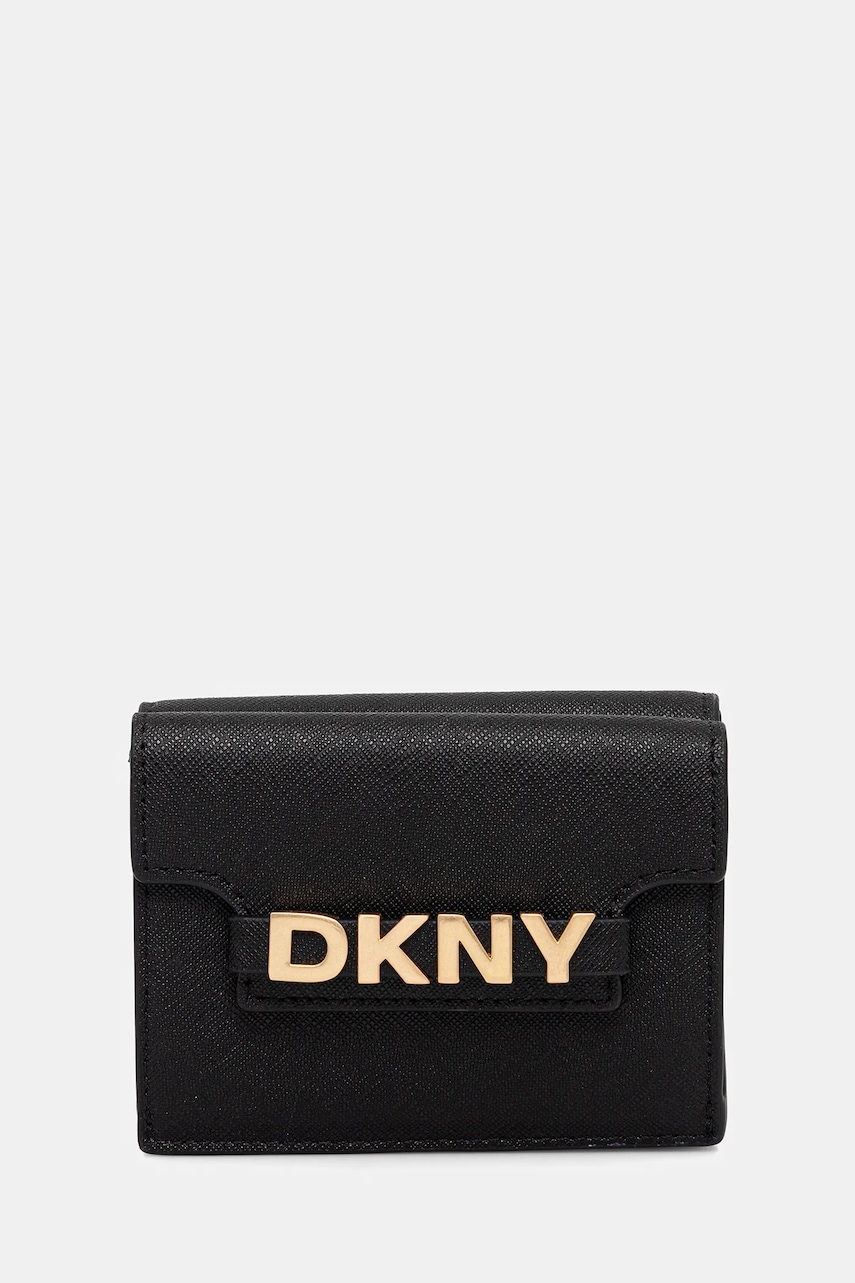 Peněženka Dkny dámská, černá barva, R52VKM24