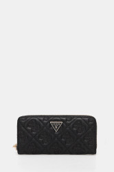 Peněženka Guess ADELASIA dámská, černá barva, SWQL96 58146